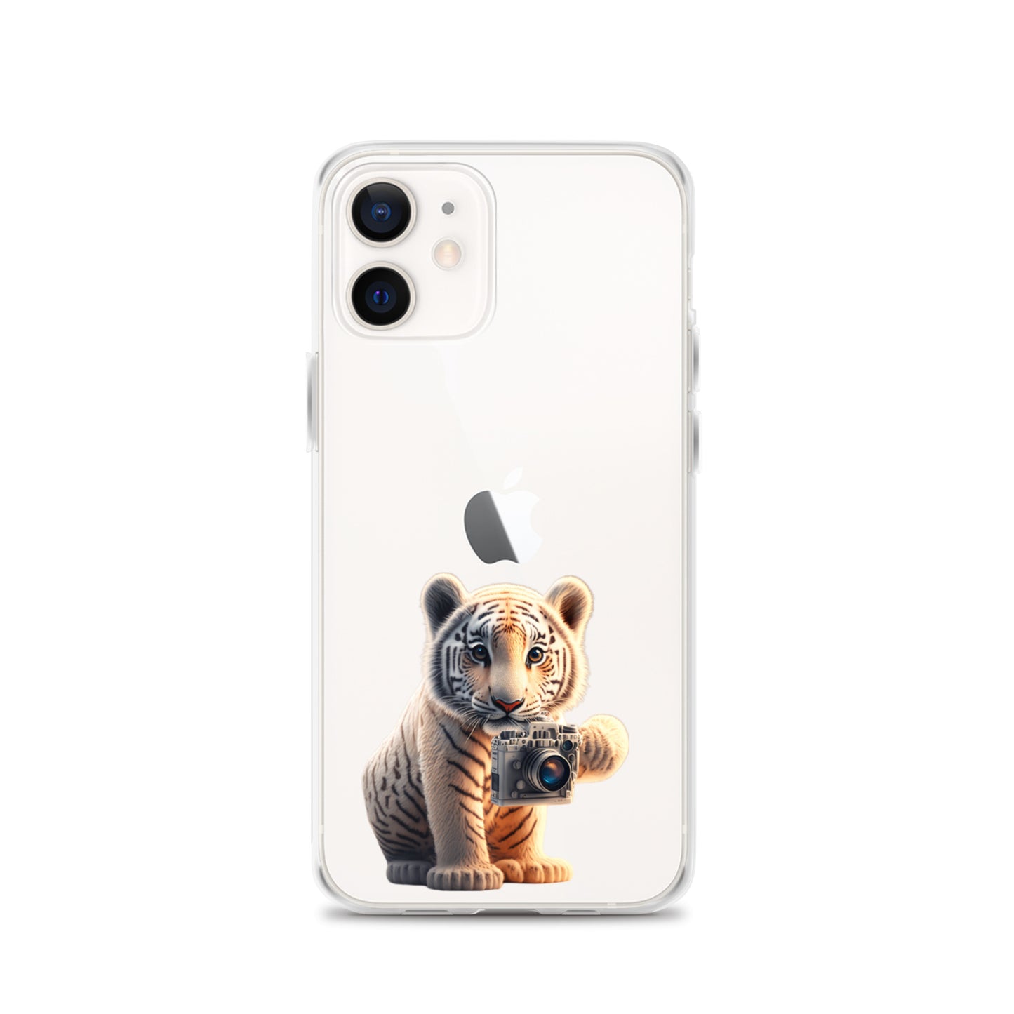 iPhone Case - babay tiger with camera