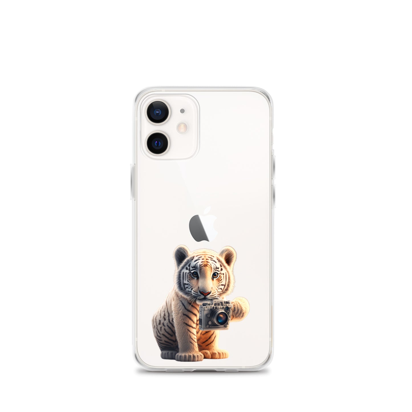 iPhone Case - babay tiger with camera